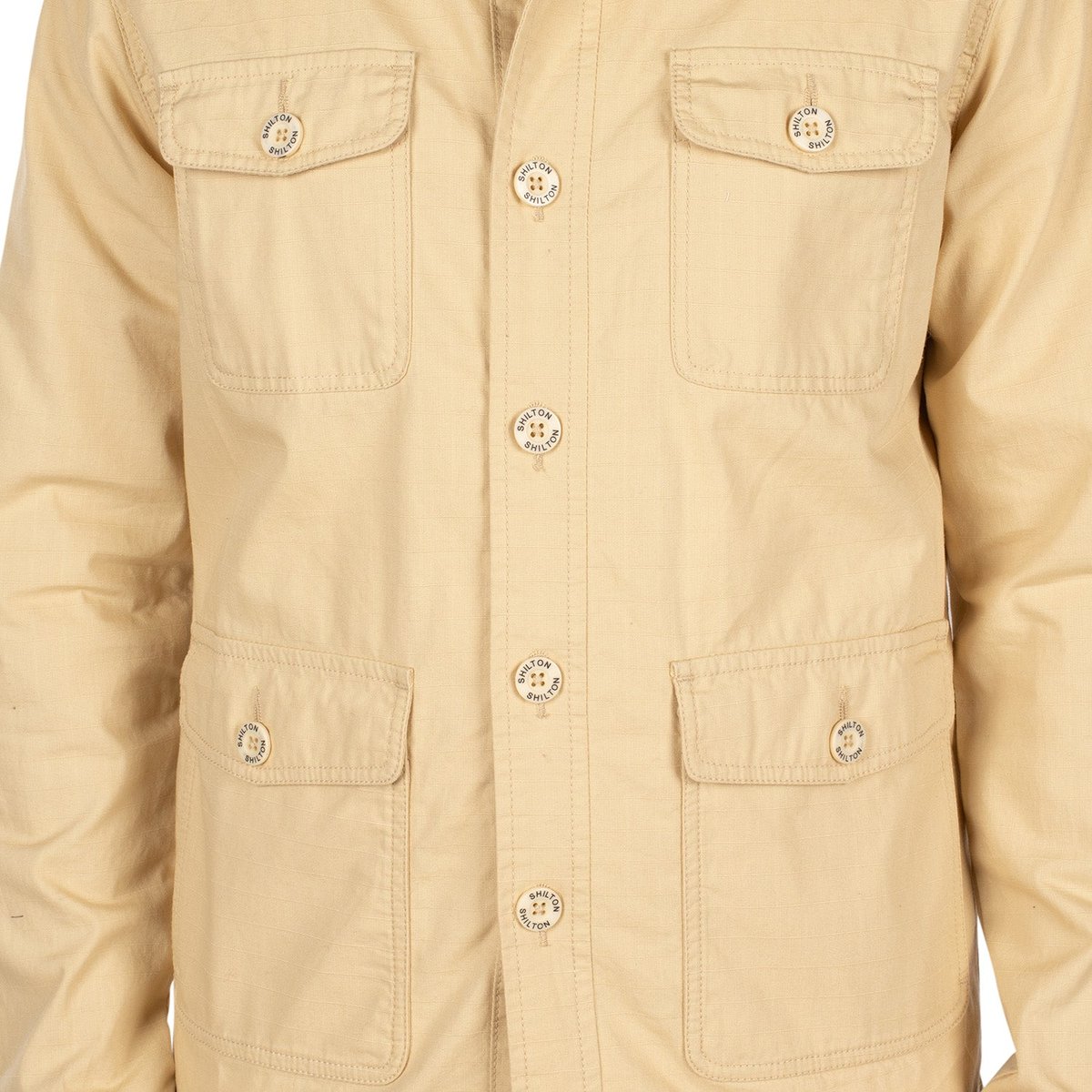 Veste army pocket beige, SHILTON