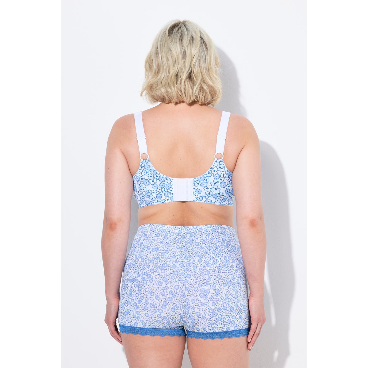 Soutien-gorge de maintien. Sans armatures. bleu, ULLA POPKEN