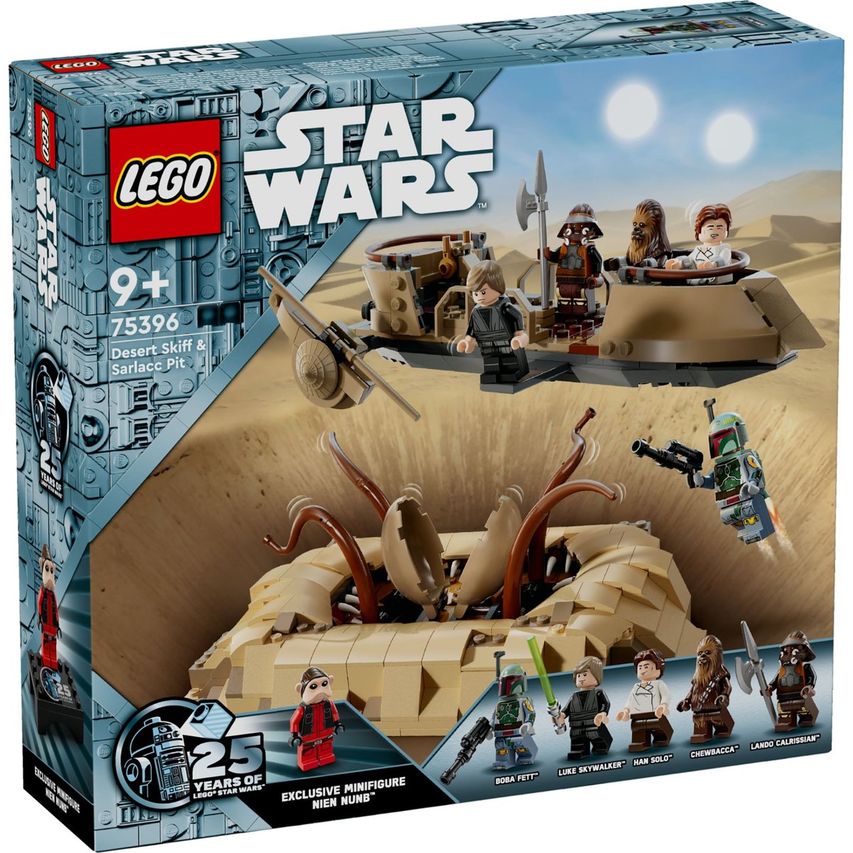 LEGO Star Wars : L'esquif du désert et la fosse du Sarlacc - Set de construction 75396 multicolore, LEGO