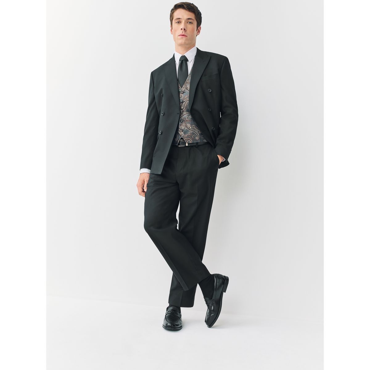Gilet de costume habillé gris, NEXT