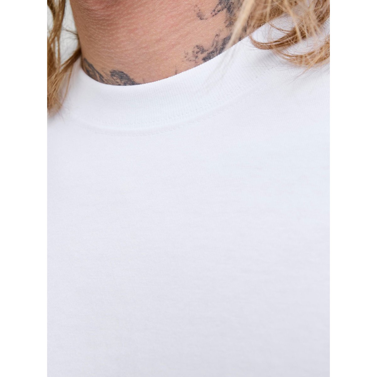T-Shirt À Manches Longues white, JACK & JONES