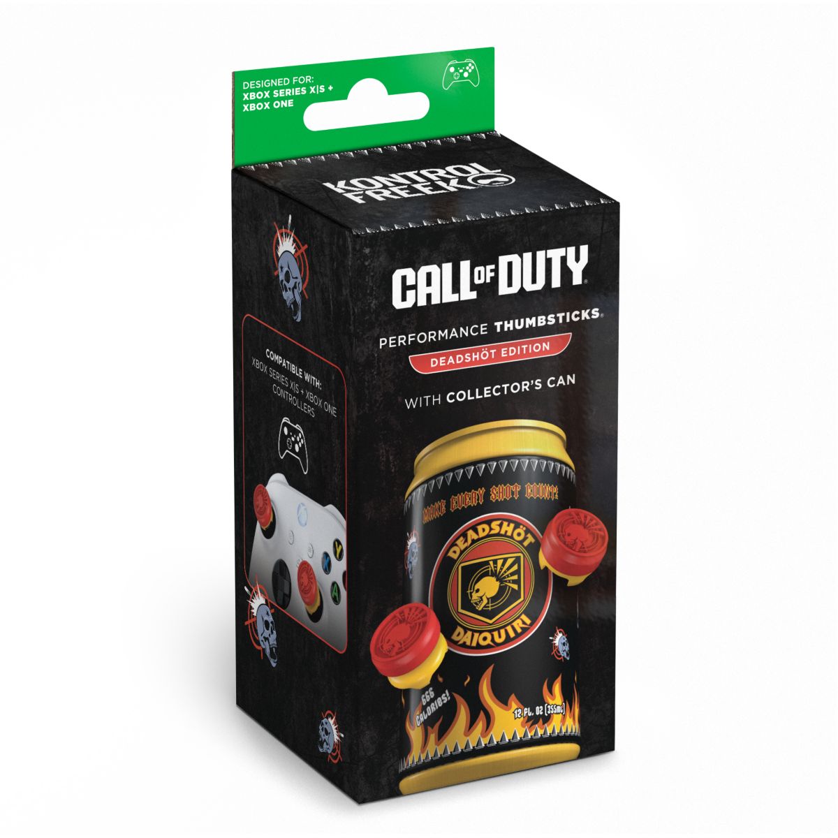 Accessoire manette CoD DeadShot Perk Xbox Kit couleur unique, STEELSERIES