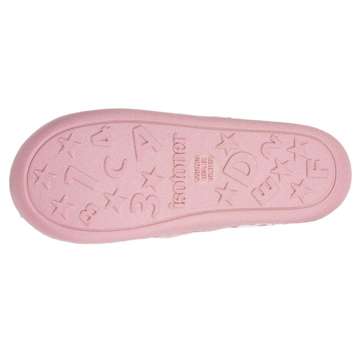 Chaussons Mocassins rose, ISOTONER