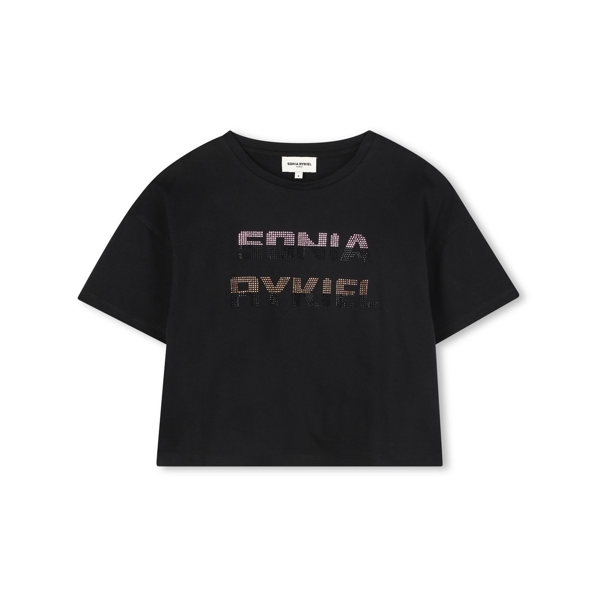 Tee shirt à manches courtes black, SONIA RYKIEL ENFANT