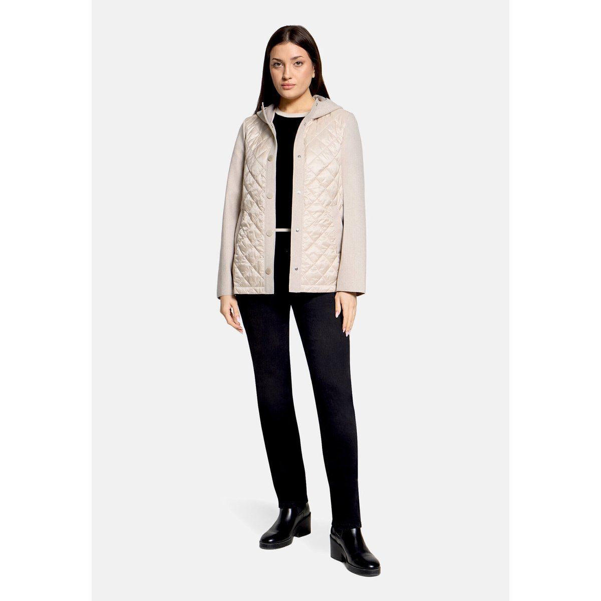 Veste outdoor à capuche nature melange, BETTY BARCLAY