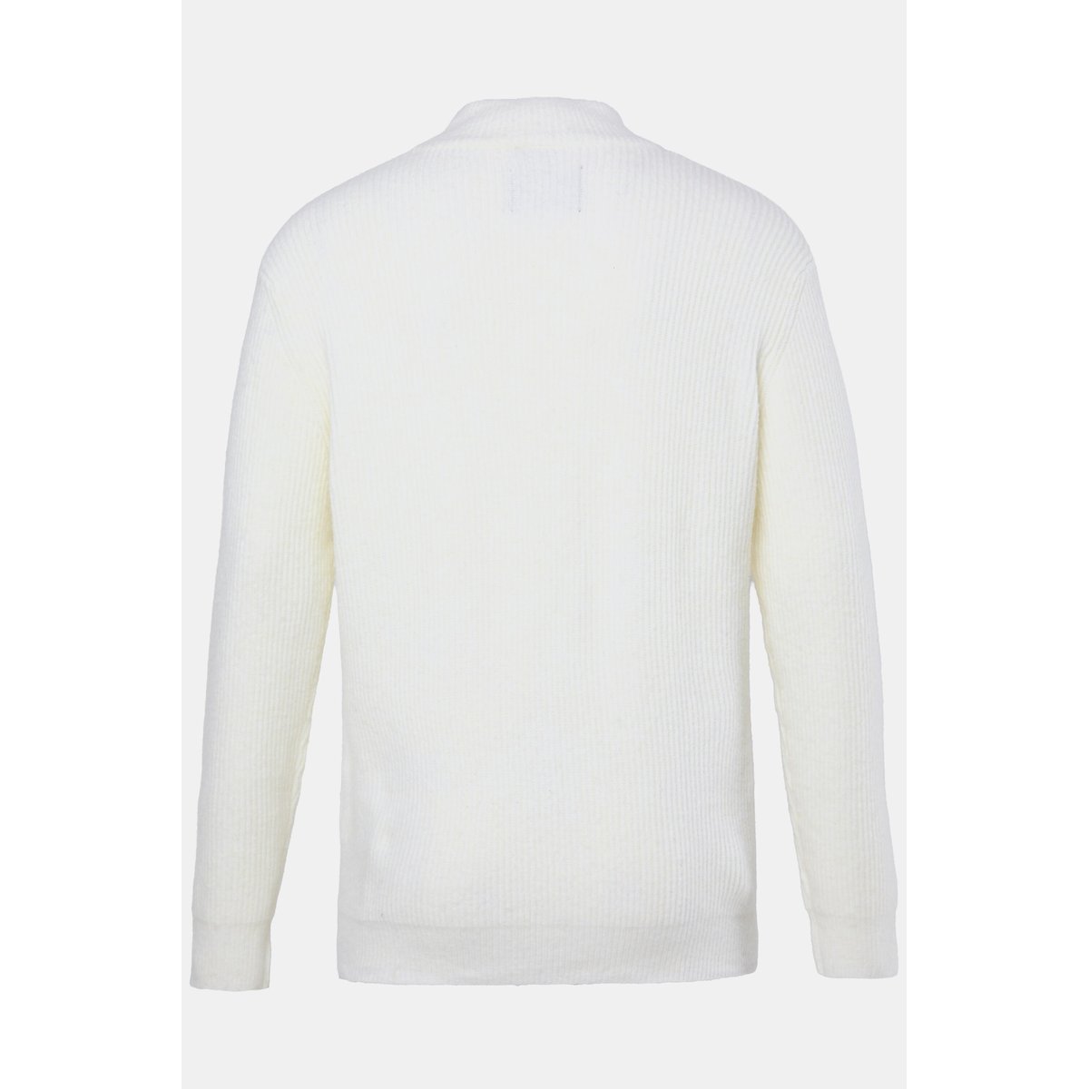 Pull décontracté, col montant - jusqu'au 8 XL blanc cassé, STHUGE