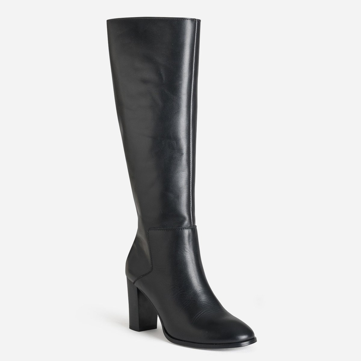 Botte À Talon en cuir MANONA noir, ERAM
