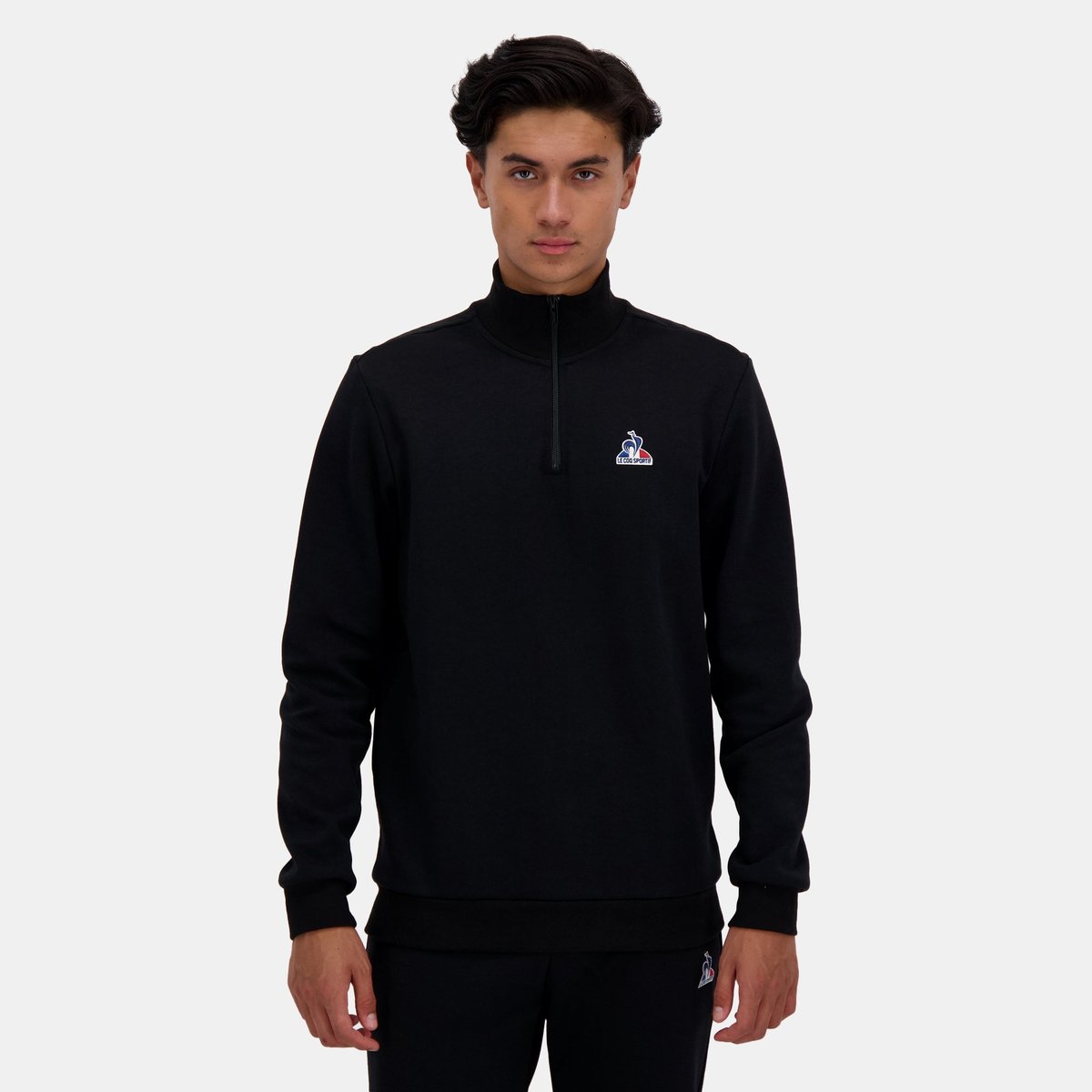 Sweat Essentiels noir, LE COQ SPORTIF