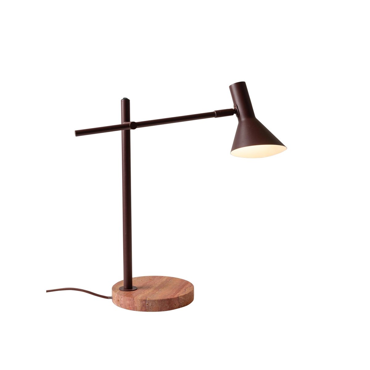 Lampe À Poser Métal IZMIR bordeaux, IT'S ABOUT ROMI