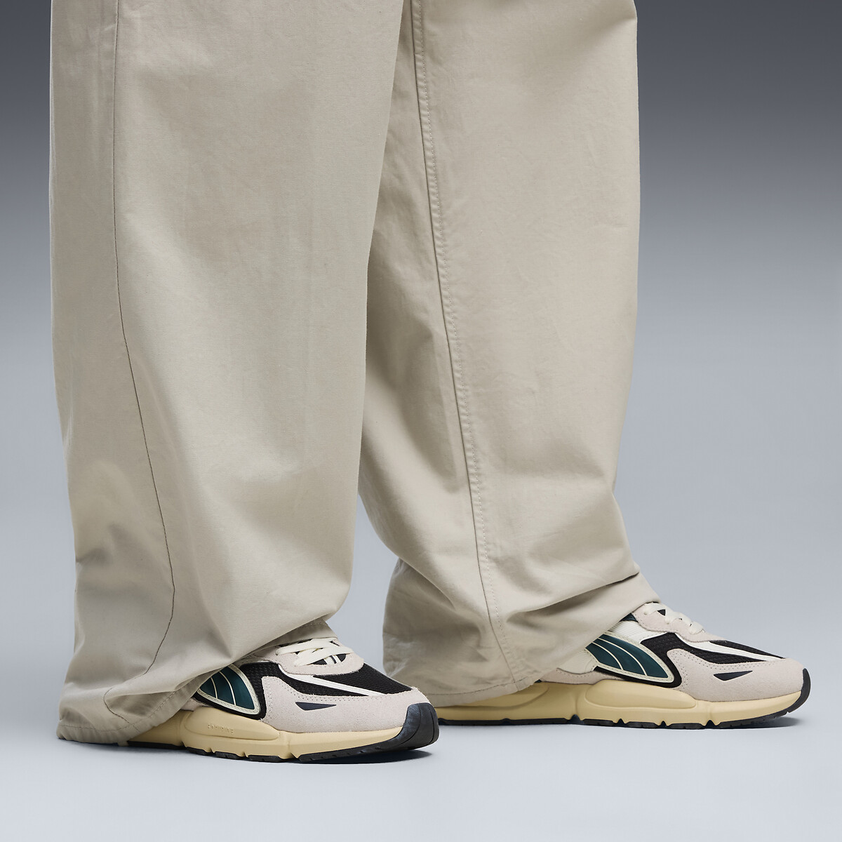 Baskets FADE LT blanc/noir/vert, PUMA