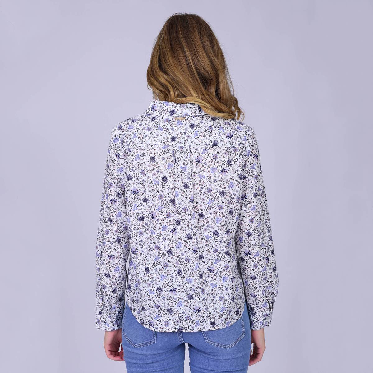 Chemise Emilia bleu, MISE AU GREEN