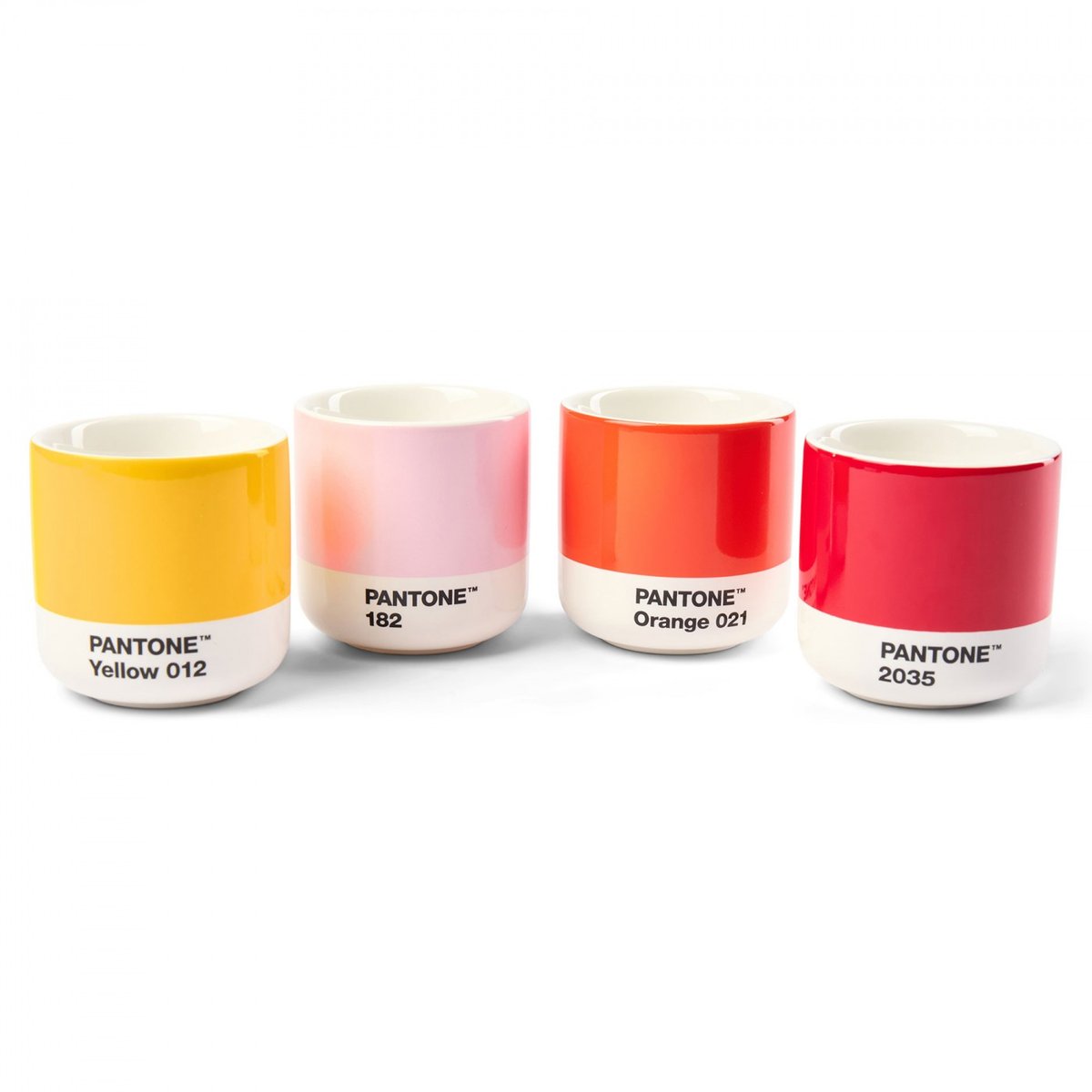 Tasse Latte Pantone orange 021c, COPENHAGEN DESIGN