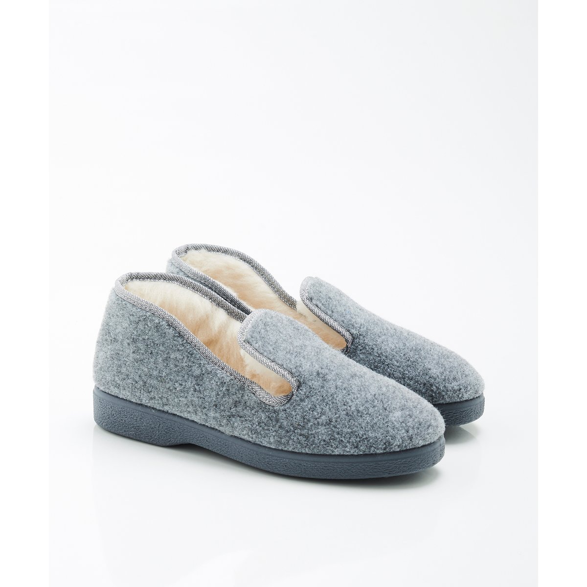 Chaussons Thermolactyl gris chiné, DAMART