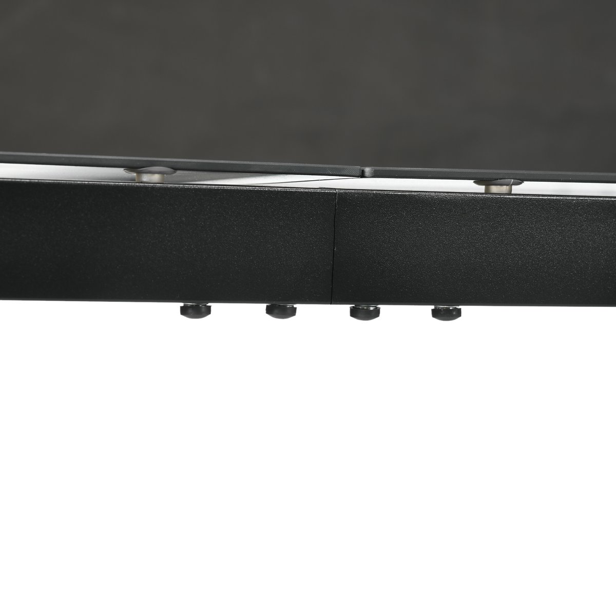 Table de jardin Aluminium Noir noir, OUTSUNNY