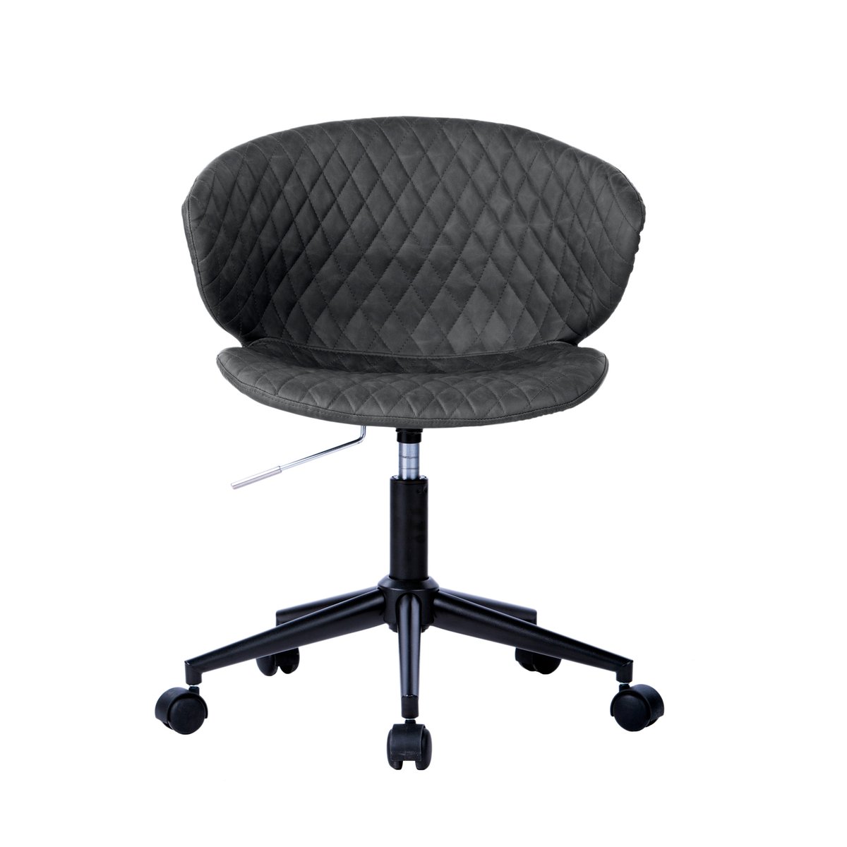 Fauteuil de bureau à roulettes, ZOE gris, HISPANOHOGAR