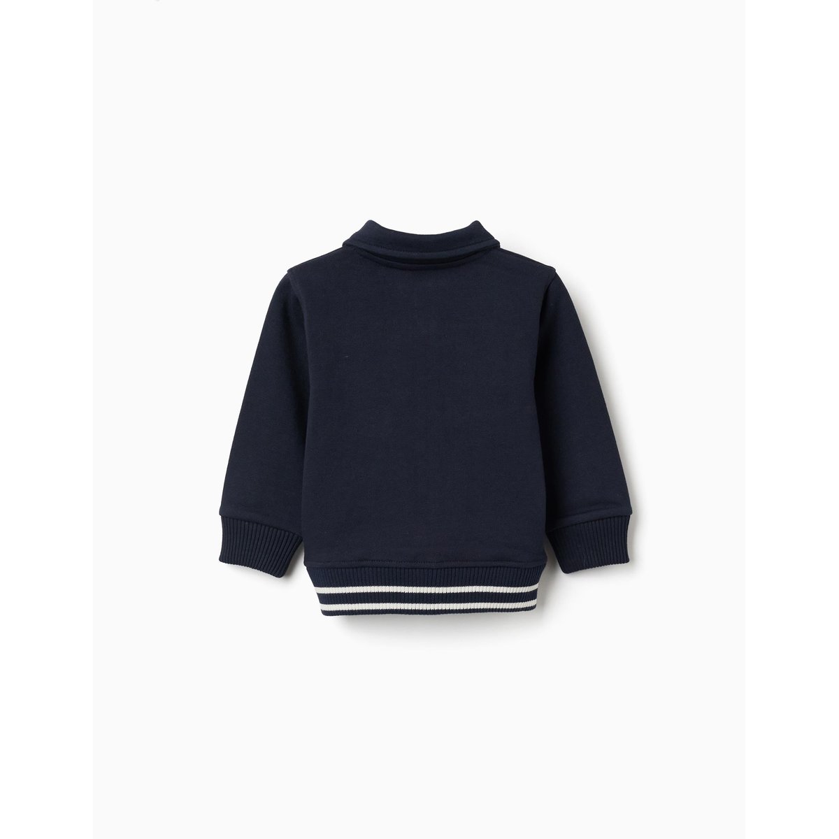 Veste en coton avec poches poitrine bleu foncé, ZIPPY
