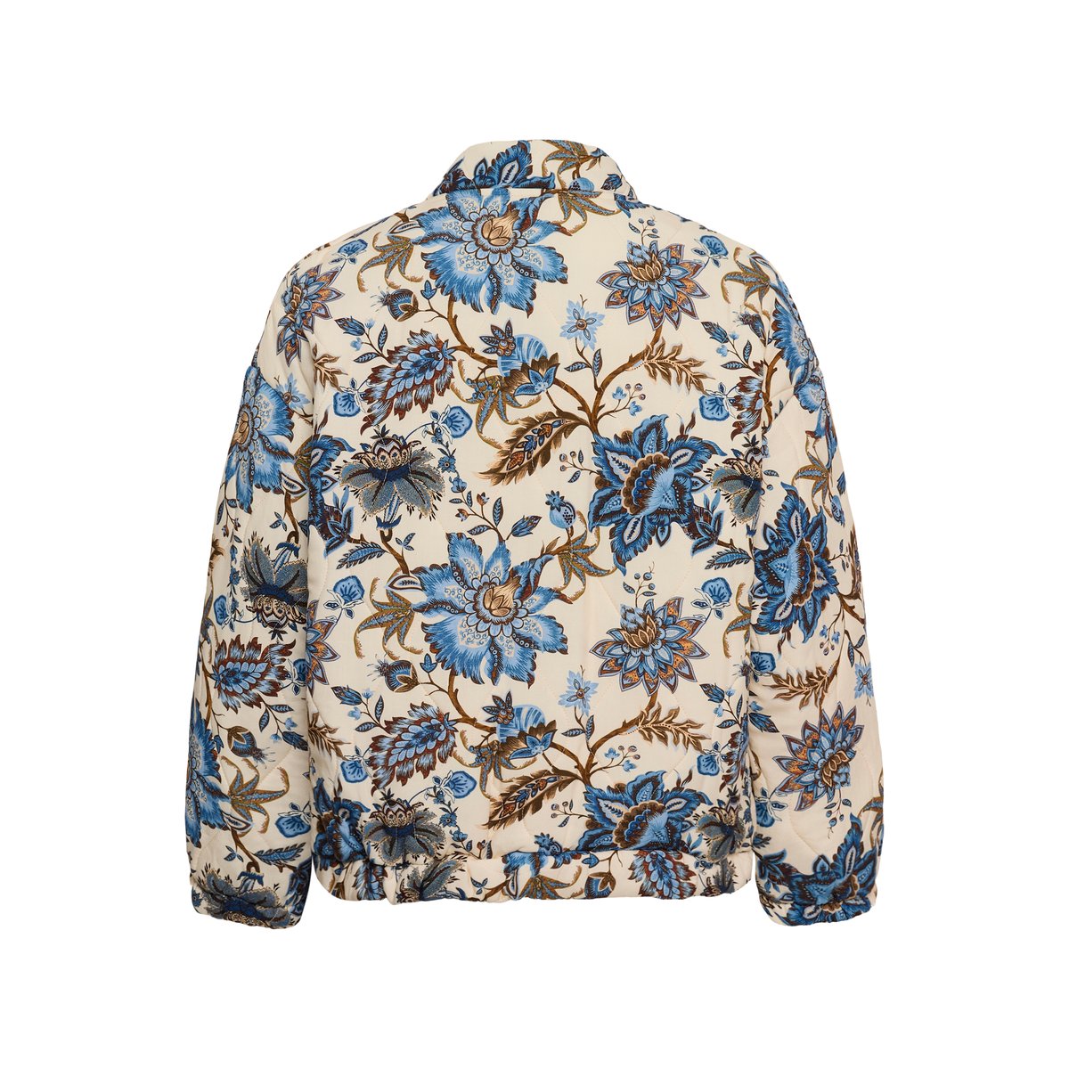 Veste imprimé earthy floral paisley, CREAM