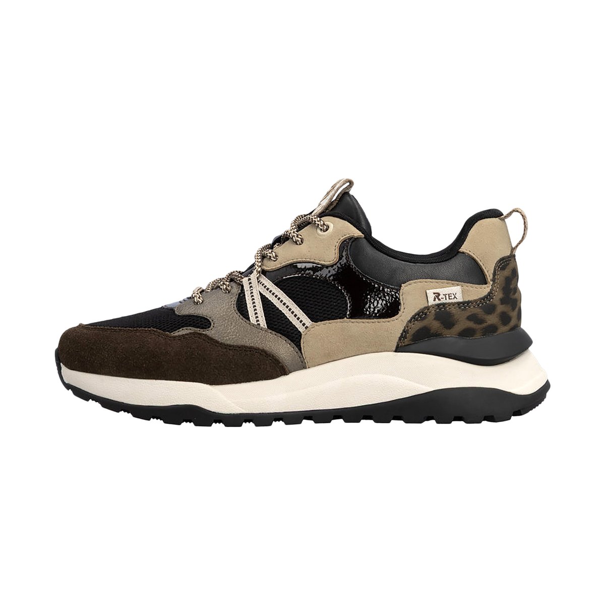 Basket à Lacets Sheepsuede multi, RIEKER