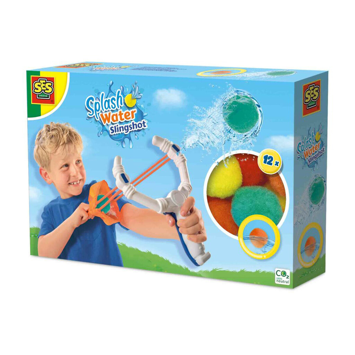 Brinquedo "Fisga com bolas de água", SES multicolor, SES