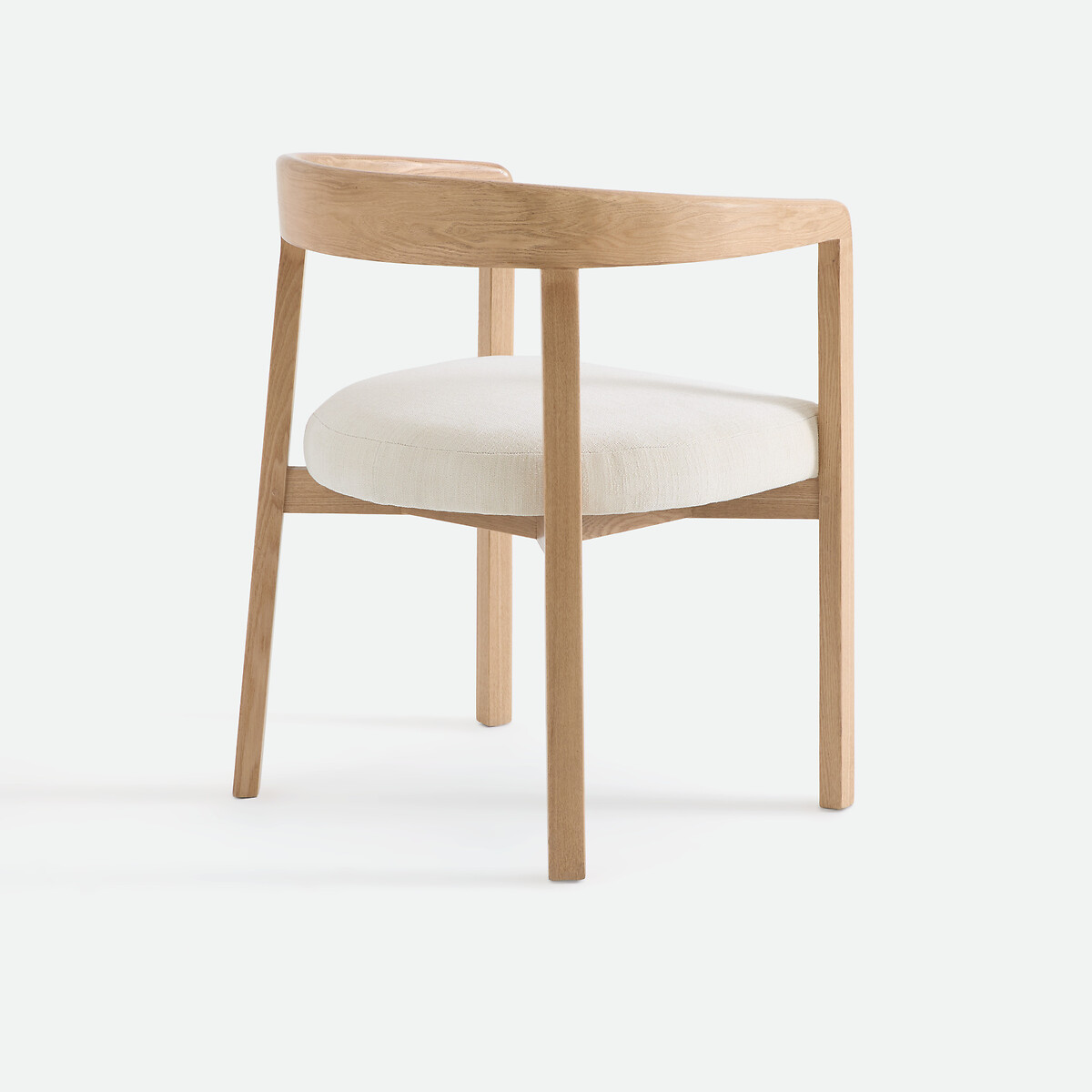 Silla de comedor con reposabrazos, HERMAN crudo, LA REDOUTE INTERIEURS