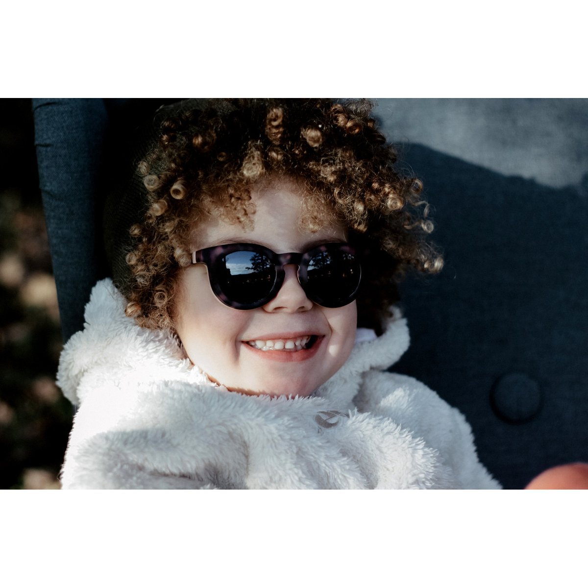 Lunettes de soleil enfant 2-4 ans écaille rose, BEABA