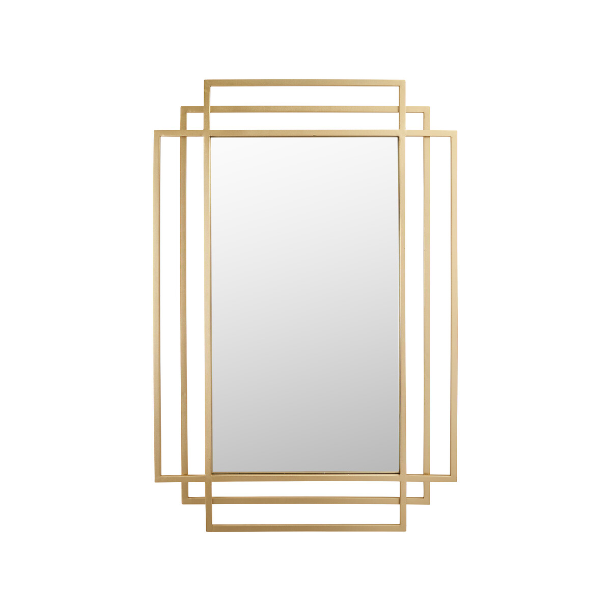 60x92cm Rectangular Multi Framed Wall Mirror gold-coloured, ÉDITÉ