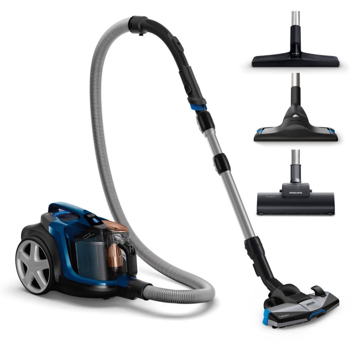 Aspirateur sans sac FC9745/09 bleu, PHILIPS