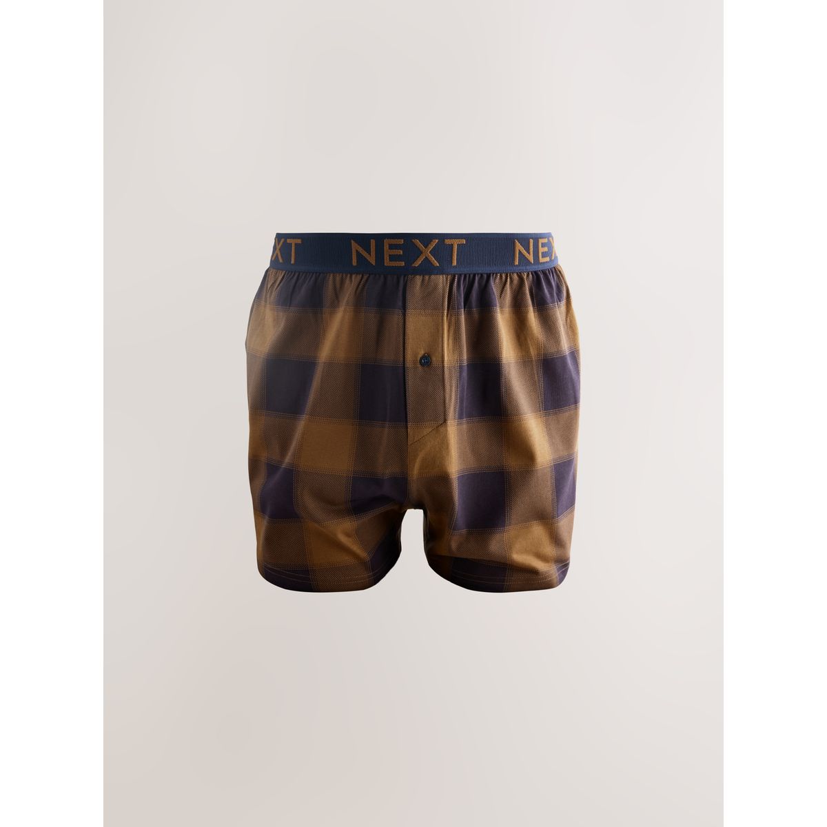 Boxers amples, lot de 5 carreaux marine/bordeaux, NEXT