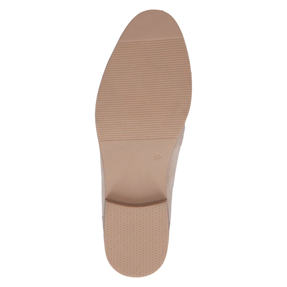Slipper en cuir beige crème or, CAPRICE