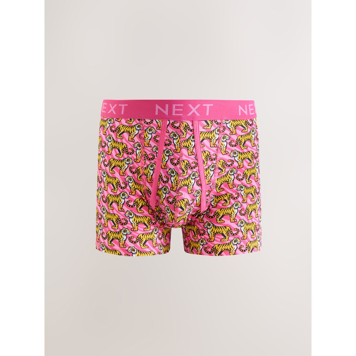 Boxer avec ouverture sur le devant, lot de 5 motif animaux rose vif/bleu, NEXT