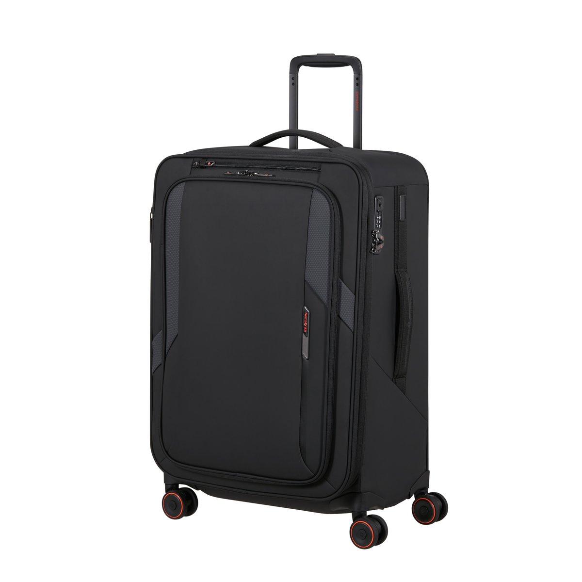 Glazed valise 4 roues taille M black, SAMSONITE