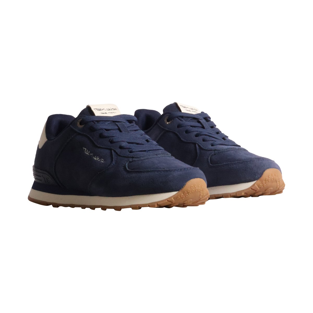 Basket Cuir Teddy Smith marine, TEDDY SMITH