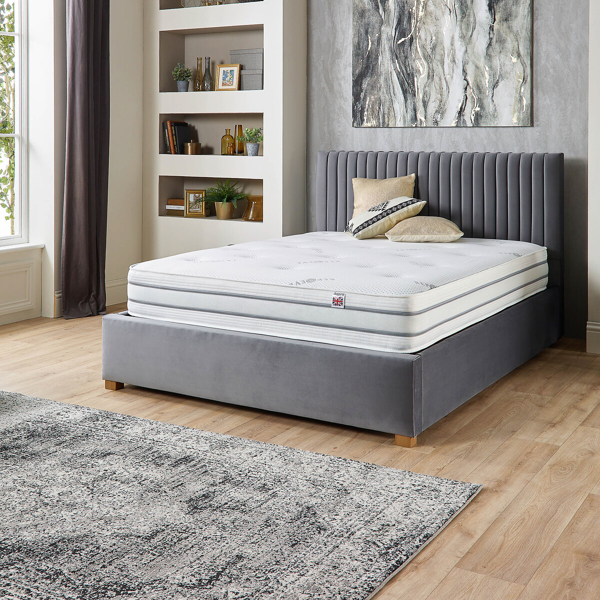 Eco Reprieve Dual Sided Pocket+ Mattress white, ASPIRE