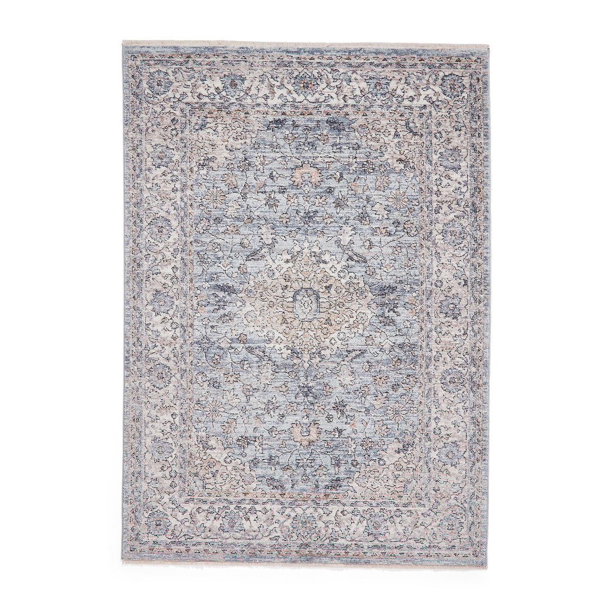 Vintage Border Faded Rug blue, SO'HOME