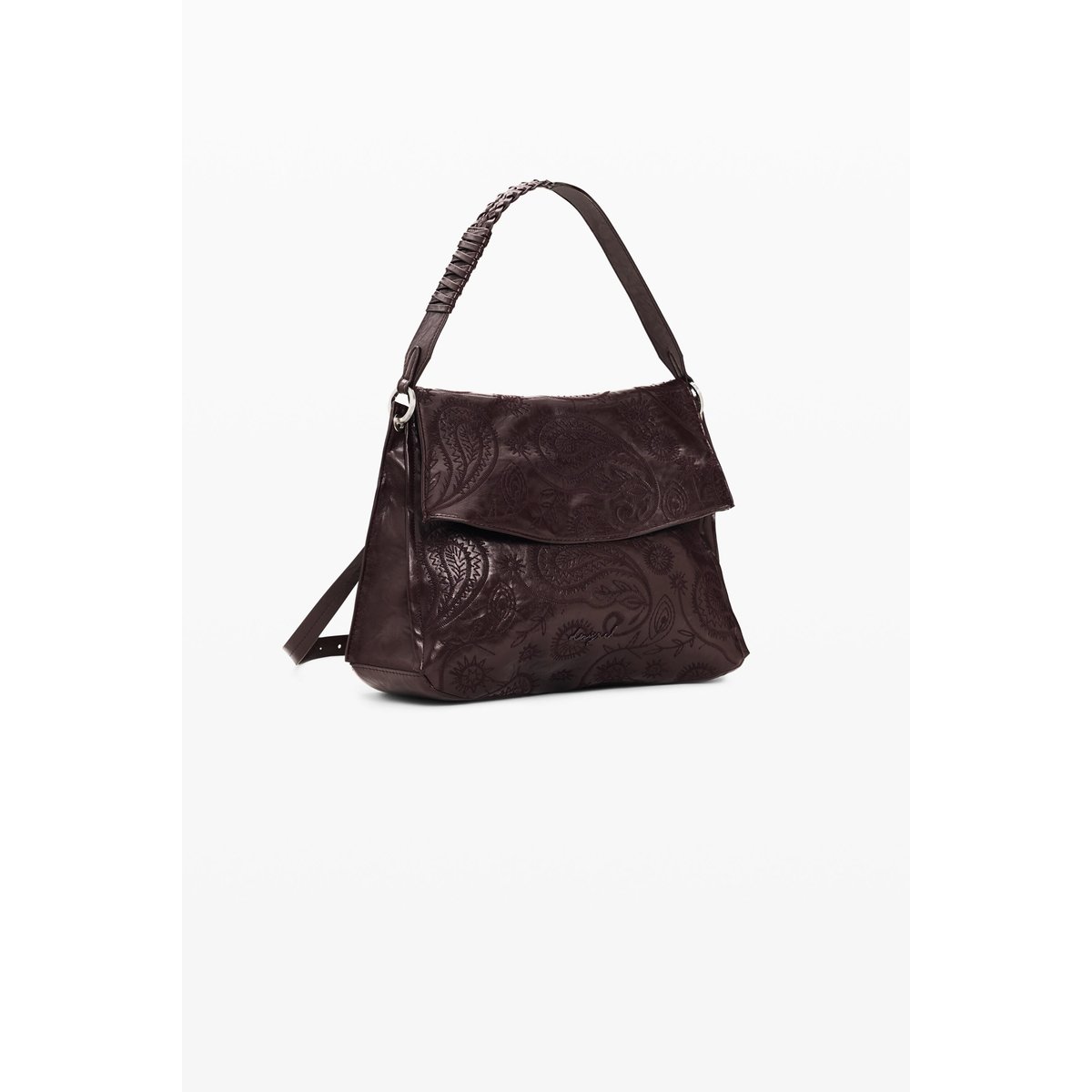 Sac à dos moyen à motif cachemire rouge, DESIGUAL
