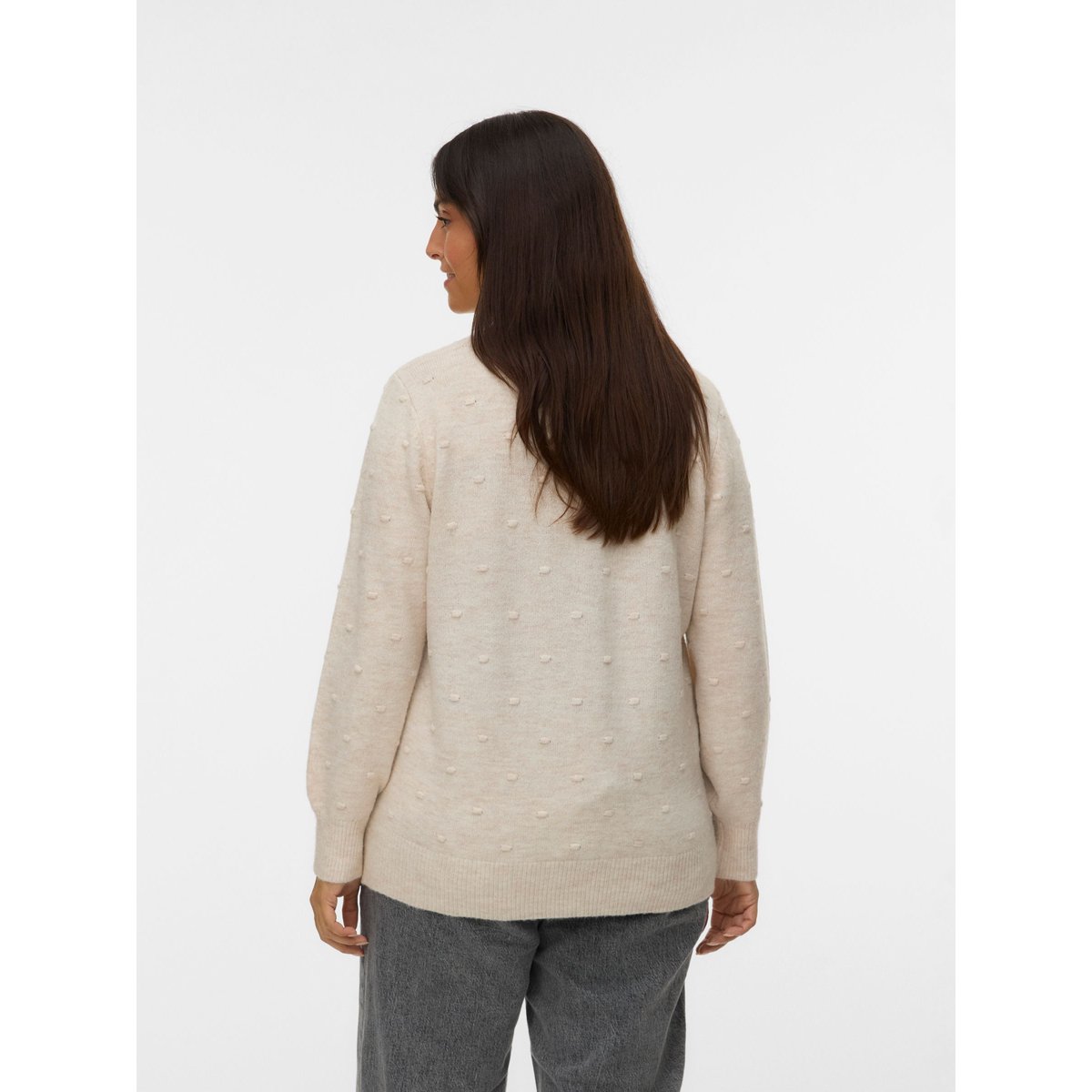 Pull En Maille birch, VERO MODA