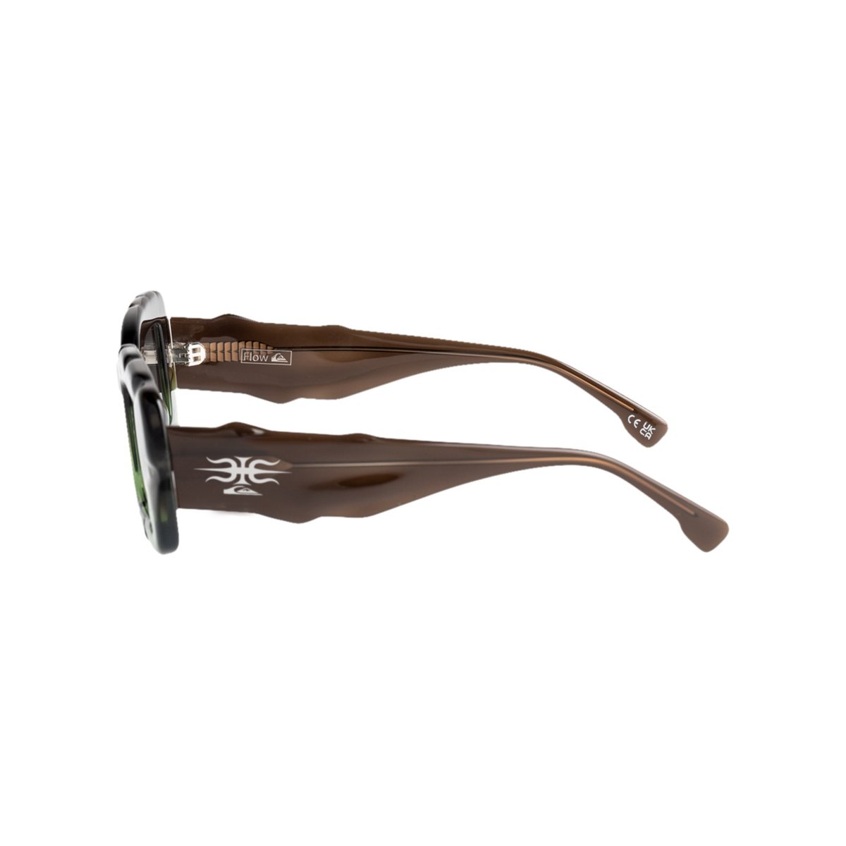Lunettes de soleil FLOW vert havana/green, QUIKSILVER