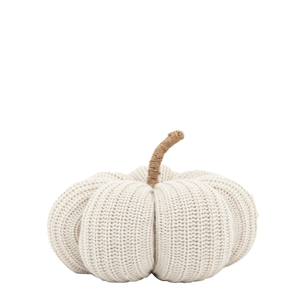 Knitted Pumpkin Décor/Cushion cream, ÉDITÉ