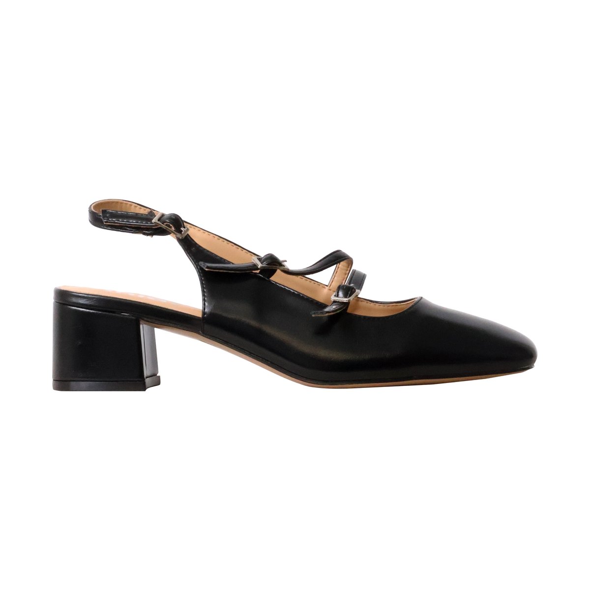 Escarpin à Bride Inia noir, ENZA NUCCI