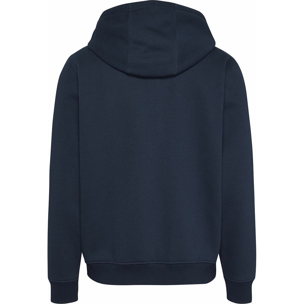 Sweat à capuche zippé en molleton brossé bleu foncé, TOMMY JEANS