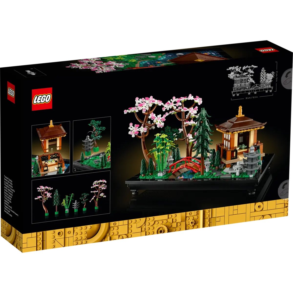 LEGO Icons - Jardin paisible 10315 : Un Échappatoire Zen pour Adultes multicolore, LEGO