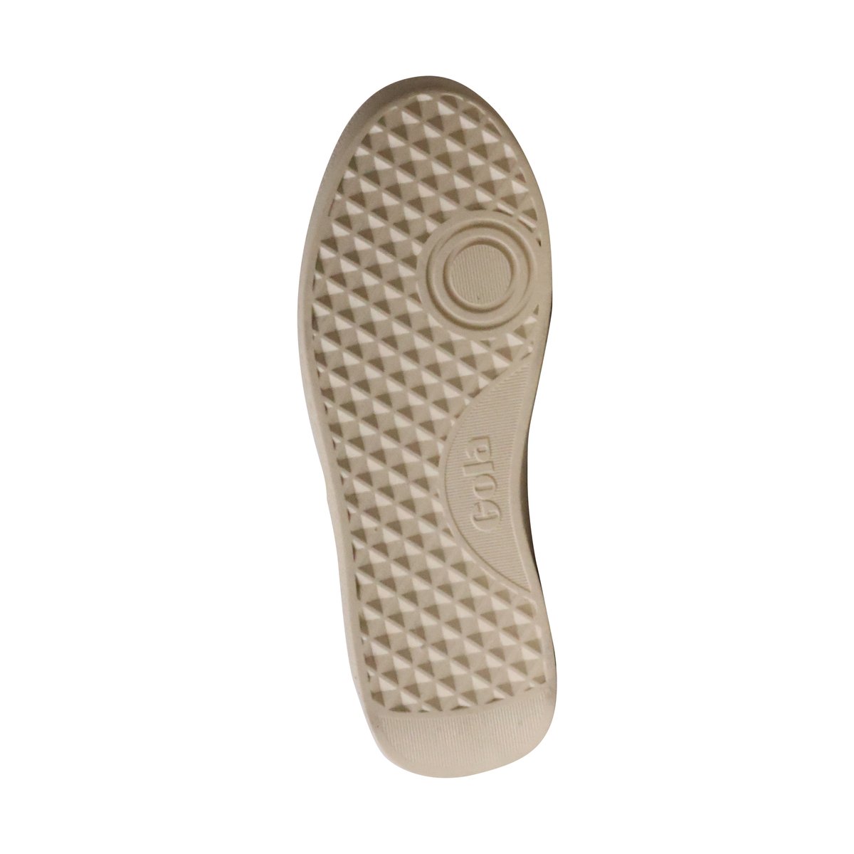 Basket Cuir Grandslam Safari Quadrant blanc cassé/caramel clair/leopard, GOLA
