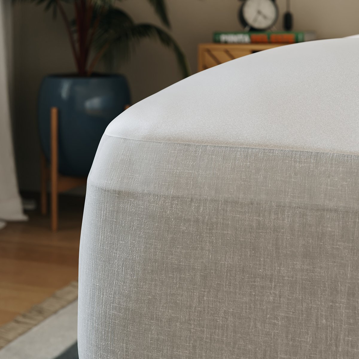 Surmatelas Housse Nuage blanc pur, SLOME
