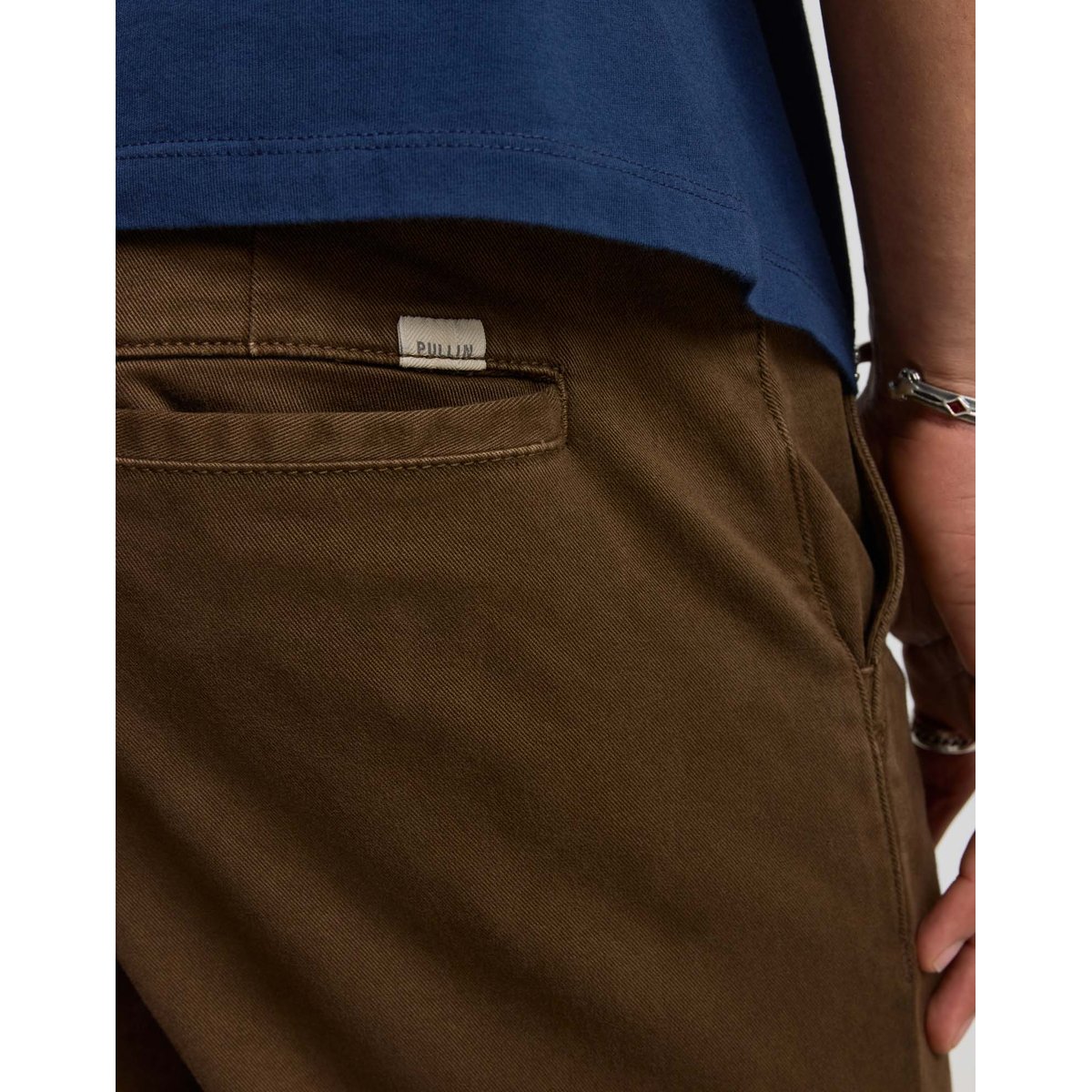 PANTALON CHINO MOB marron, PULLIN