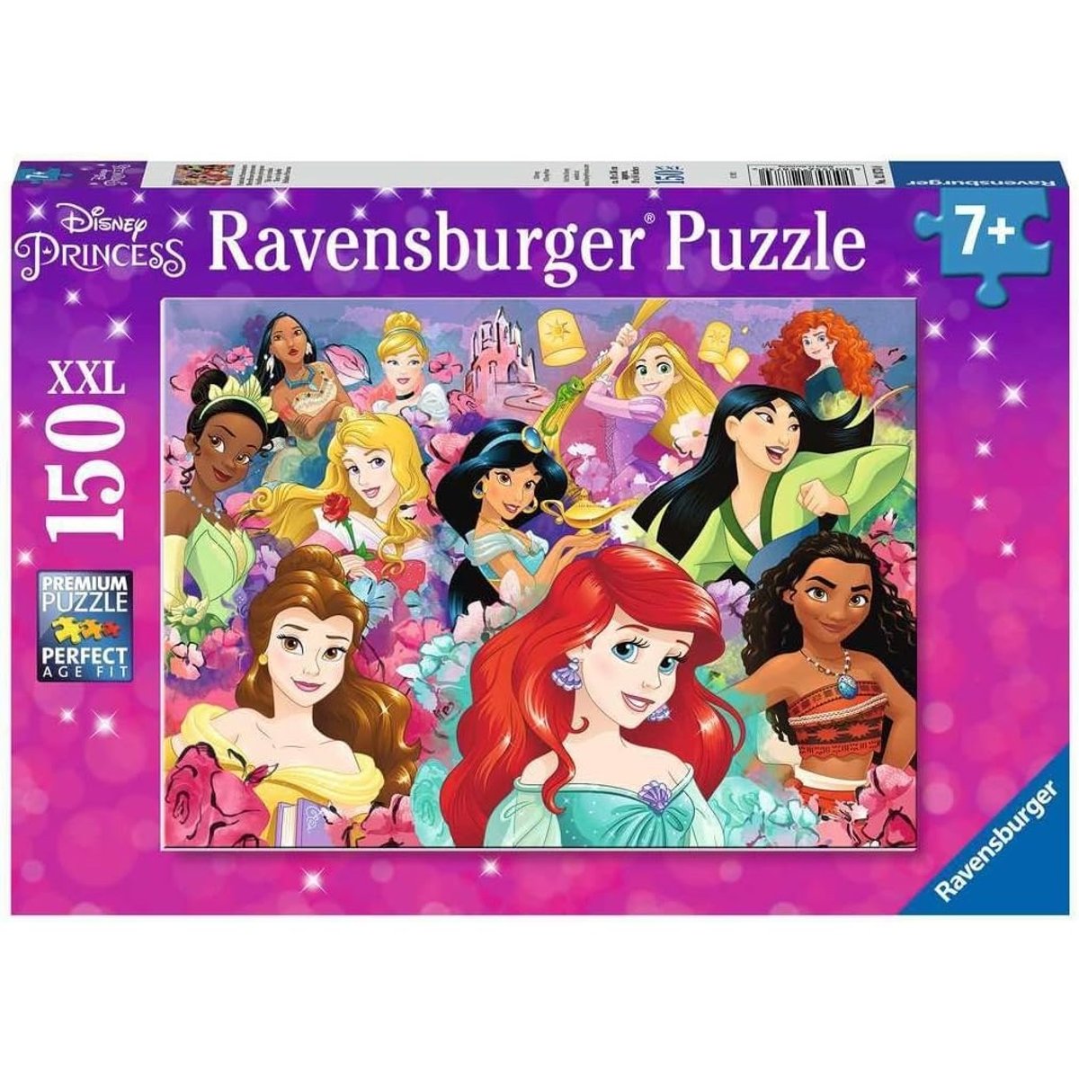 Puzzle Princesses Disney 150 pcs XXL rose, RAVENSBURGER