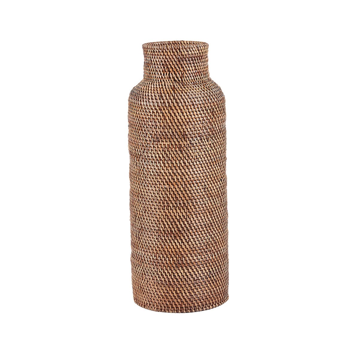 Porte-parapluies en rotin COLONIAL brun naturel, BAZAR BIZAR