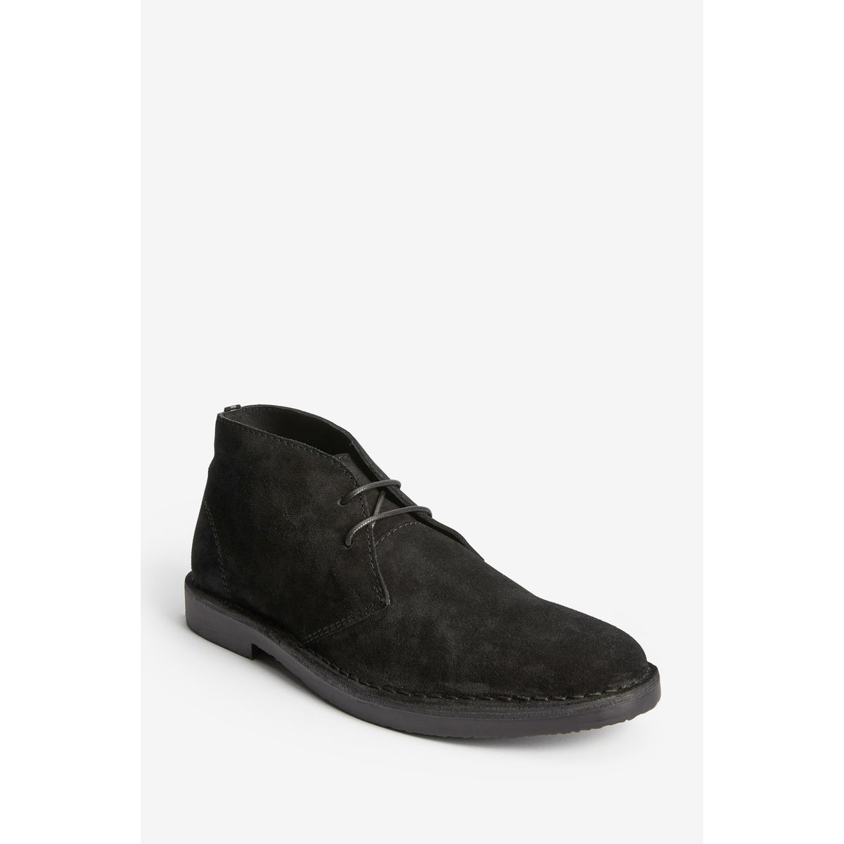 Bottines chukka coupe classique noir, NEXT
