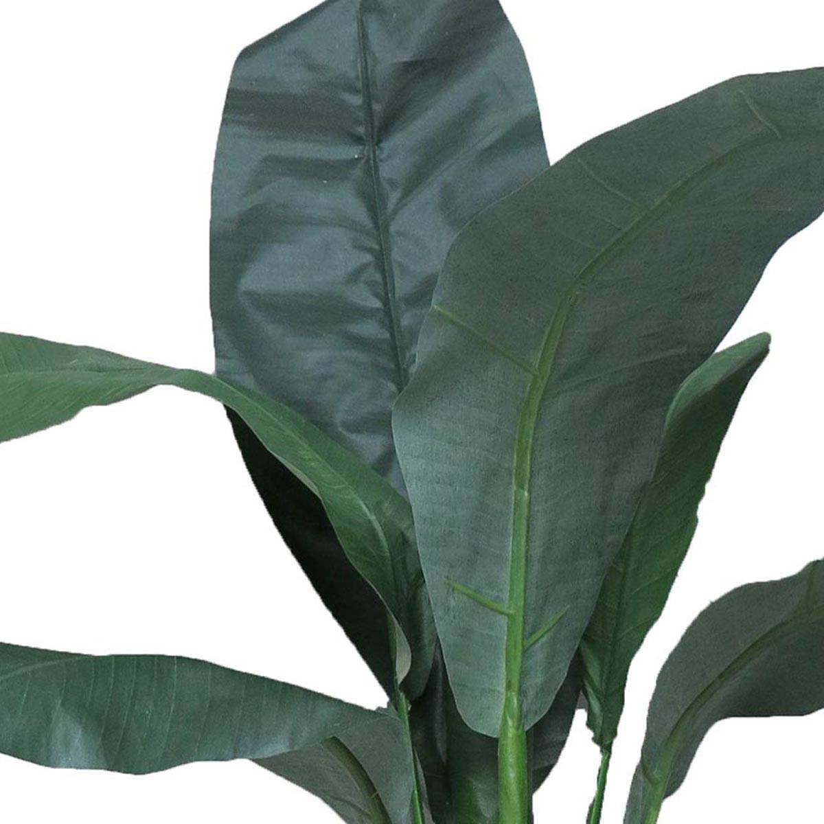 Bananier artificiel en pot 2 troncs H 120 cm v002239, ARTIFICIELLES