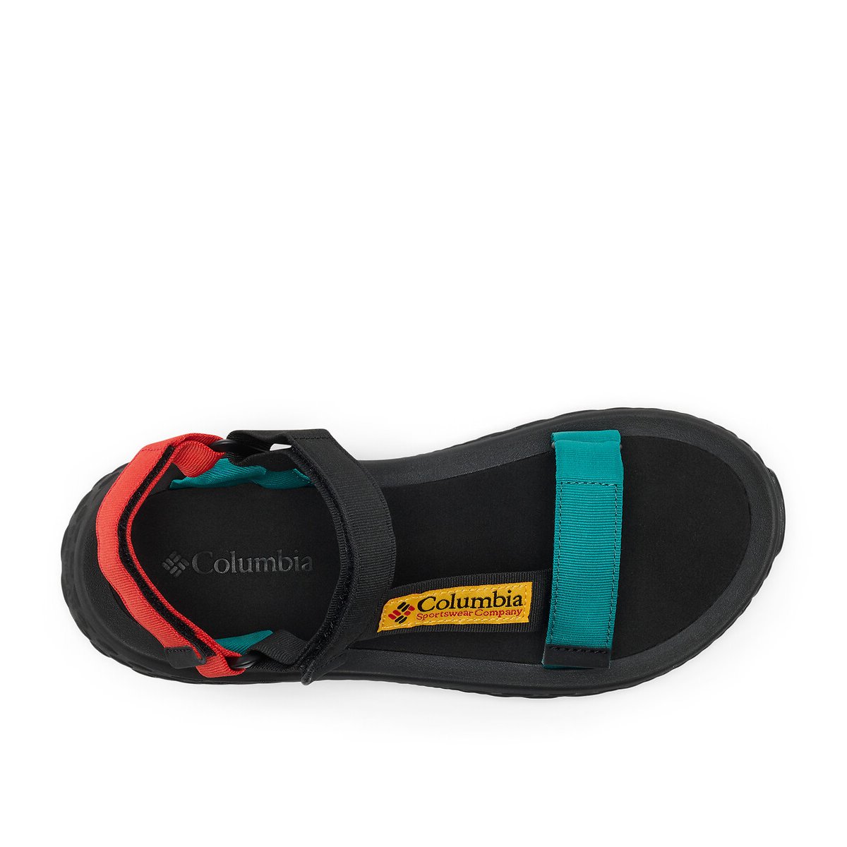 Konos Globetrot™ Sandals black/multi-coloured, COLUMBIA