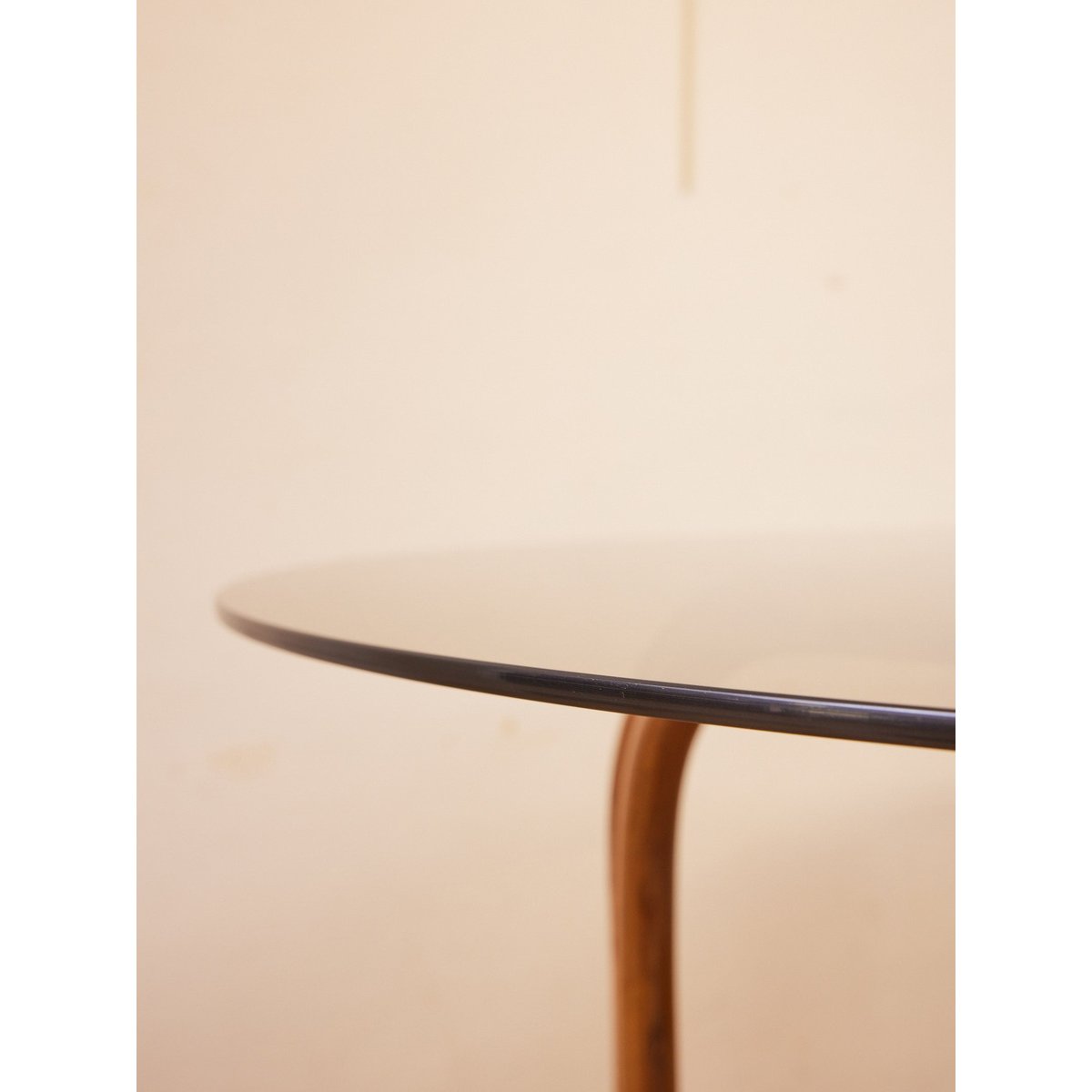 Table à manger en rotin Romy N°1509 - Bon état fumé, DEBONGOUT